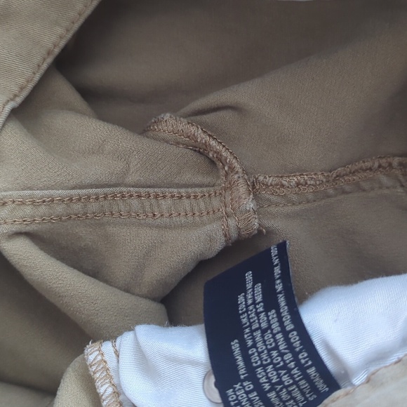 Men, U.S. Polo Assn. Stretch Tan Pants size 32 - Picture 8 of 9